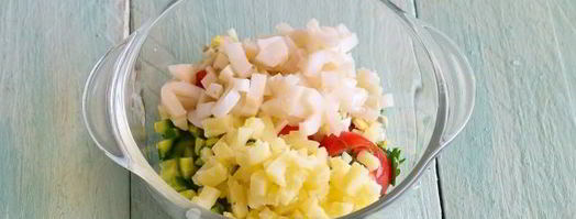 средиземноморская окрошка. Шаг 10