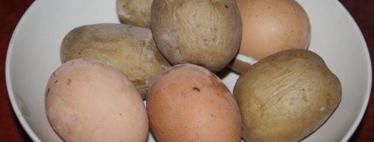 весенняя окрошка с отварной говядиной на кефире и минералке. Шаг 3