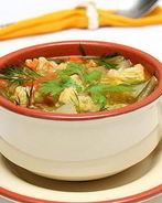 Франкфуртский овощной суп