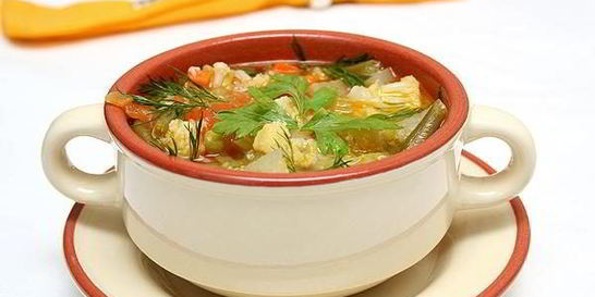 Франкфуртский овощной суп