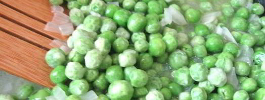 итальянский овощной суп с пастой и зеленым горошком. Шаг 7