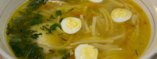 куриный суп с лапшой и овощами. Шаг 11