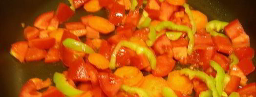 легкий суп из летних овощей с рисом. Шаг 5