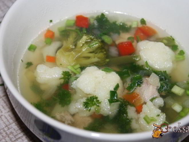 Рецепт легкого супа с индейкой и овощами