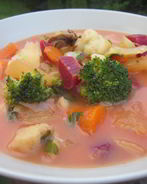 Мамин овощной суп