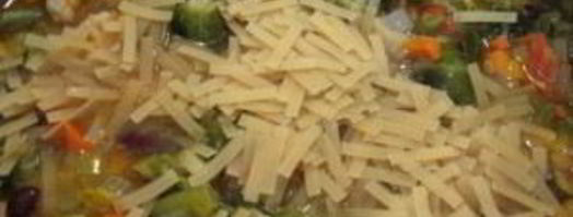 минестроне овощной. Шаг 11