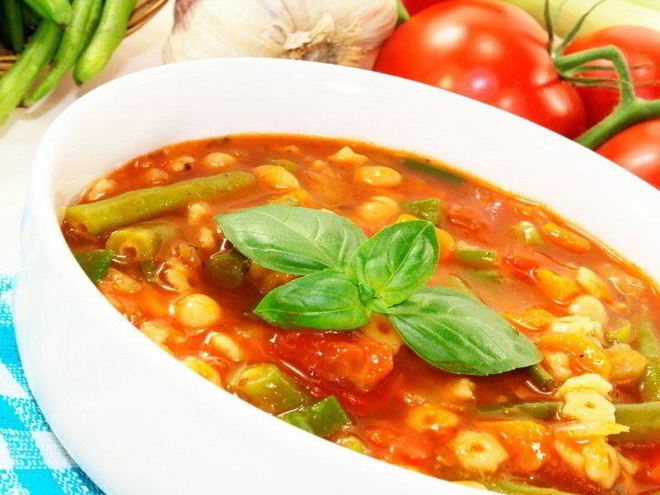 Рецепт минестроне с консервированными помидорами