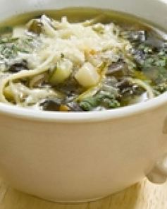 Минестроне с лингвини