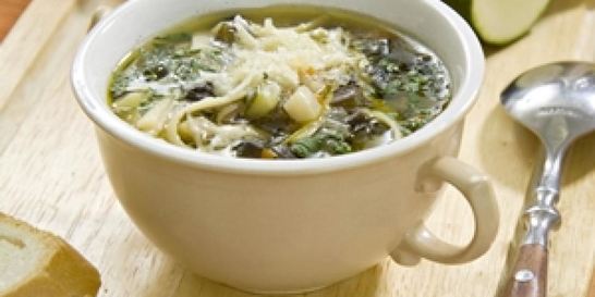 Минестроне с лингвини