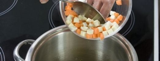 минестроне с лингвини. Шаг 3