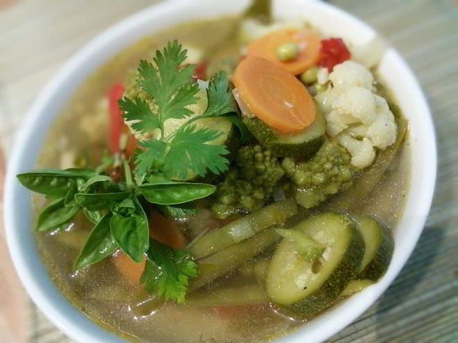 Рецепт минестроне с песто