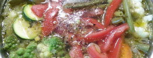 минестроне с песто. Шаг 5