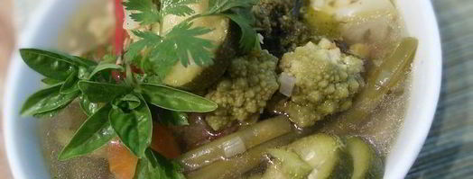 минестроне с песто. Шаг 7