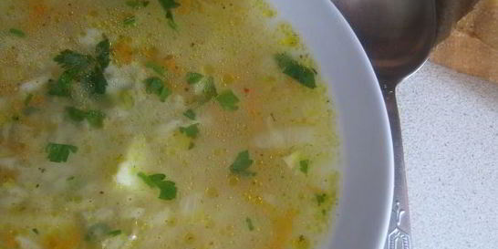 Овощной суп без мяса