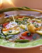 Овощной суп для худеющих