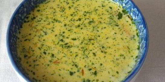 Овощной суп из сельдерея