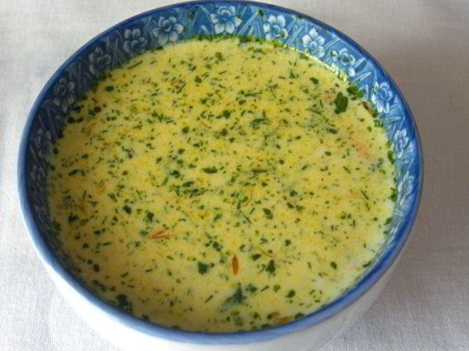 Рецепт овощного супа из сельдерея