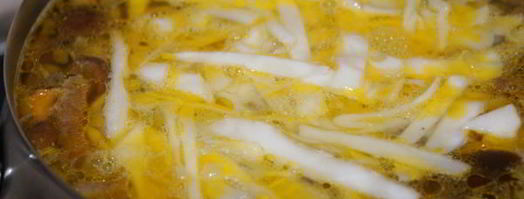 овощной суп с грибами и баклажаном. Шаг 12