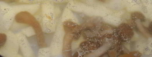 овощной суп с грибами и баклажаном. Шаг 7