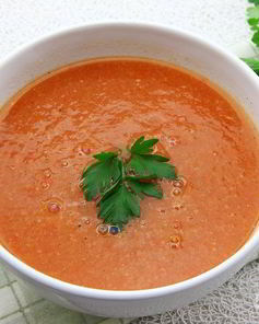 Овощной суп с имбирем