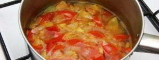 овощной суп с имбирем. Шаг 5