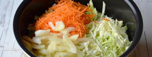 овощной суп с капустой и пшеном. Шаг 8