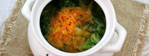 овощной суп с консервированным зеленым горошком. Шаг 8