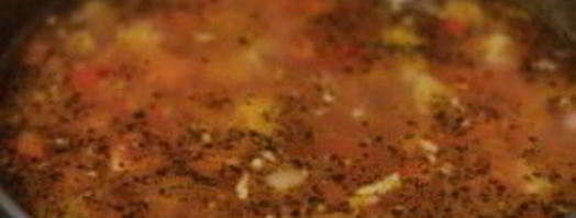 овощной суп с орегано. Шаг 8