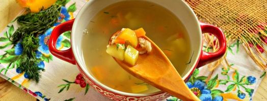 овощной суп с овсяными хлопьями. Шаг 3