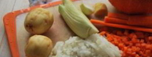 овощной суп с тыквой. Шаг 3