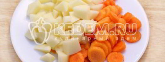 овощной суп в мультиварке. Шаг 5