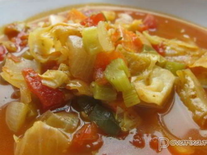 Рецепт овощного супа