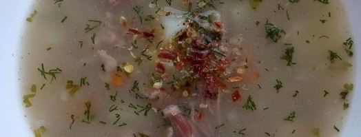 овсяный суп с индейкой и овощами. Шаг 12