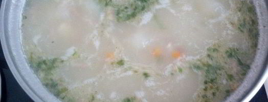 овсяный суп с индейкой и овощами. Шаг 10