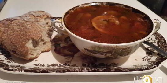 Средиземноморский овощной суп