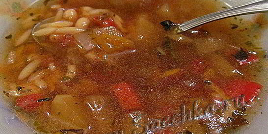 Суп Минестроне овощной