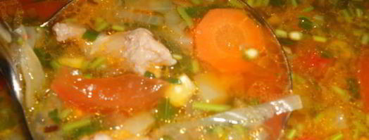 суп овощной по-испански. Шаг 10