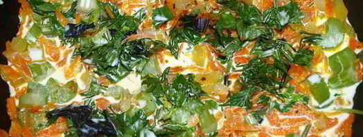 суп овощной с пельменями. Шаг 7