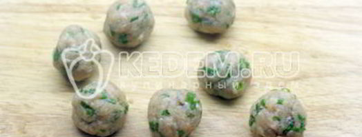 суп с фрикадельками и овощами. Шаг 6