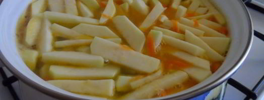 суп с овощами и тефтелями. Шаг 6