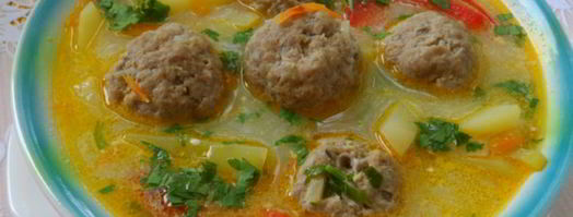 суп с овощами и тефтелями. Шаг 7