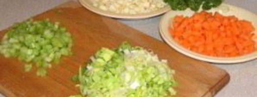 зимний овощной суп. Шаг 3