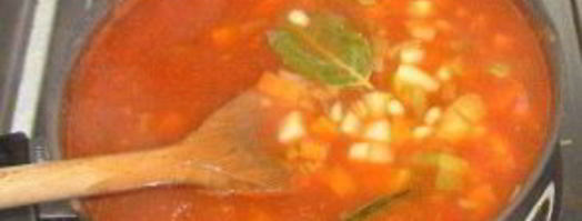 зимний овощной суп. Шаг 5