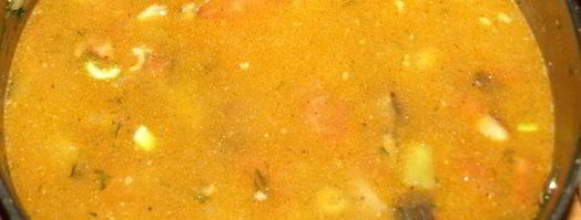 чечевичная похлебка с овощами и пепперони. Шаг 11