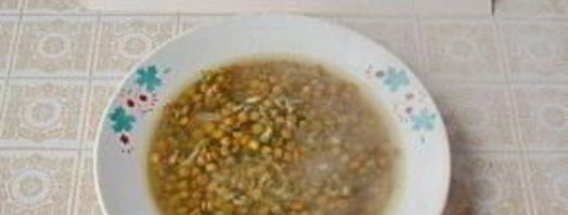 чечевичная похлебка с сельдереем и шпинатом. Шаг 6