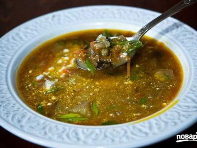 Рецепт грибной похлебки