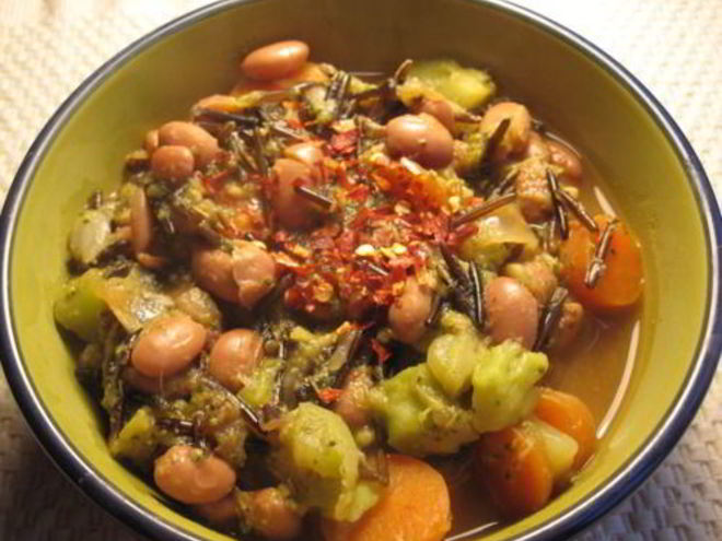 Рецепт густой похлебки с фасолью