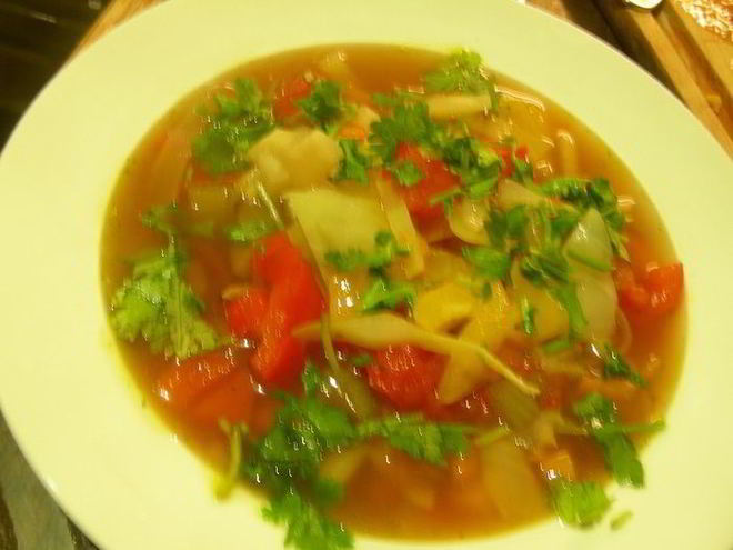 Рецепт марроканской овощной похлебки