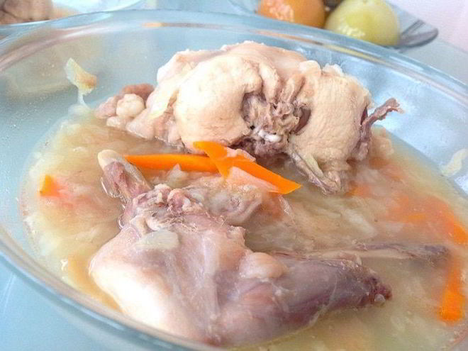 Рецепт похлебки из кролика