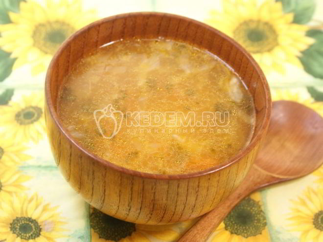 Рецепт похлебки русской постной